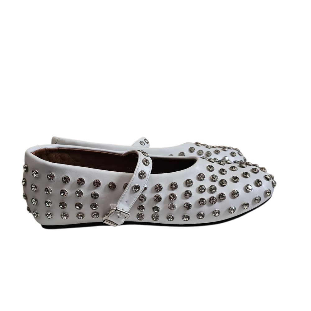 Atbell Crystal Studded Women's Flats 9 NWOT - Picture 3 of 7